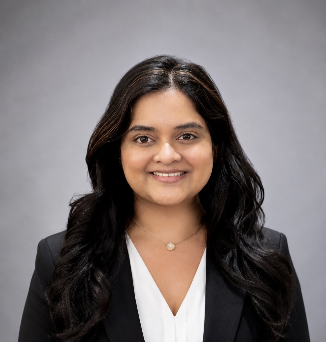 Professional headshot of Dr. Krupa Patel smiling